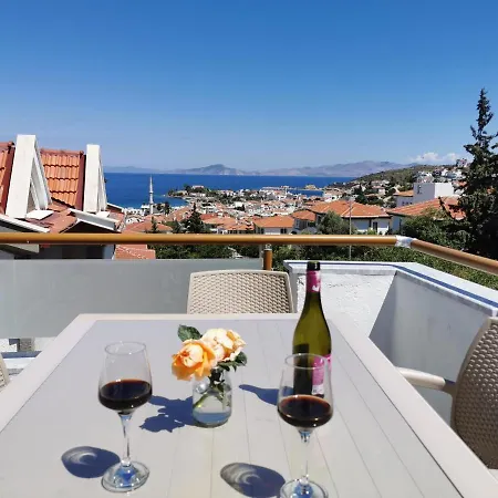 2 Plus 1 In The Center Of With A View, 4 Minutes To The Beach * Datça